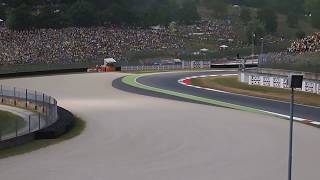 MotoGP Mugello  Race start at Poggio Secco Real HD Sound [upl. by Aunson]