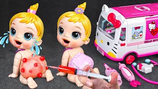 129 Minutes Satisfying with Unboxing Doctor Playset，Pregnant Women Giving Birth Toys Review  ASMR [upl. by Eissak]