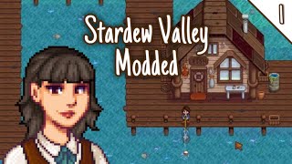 Settling In  Stardew Valley Modded EP 1 [upl. by Oalsecnew]