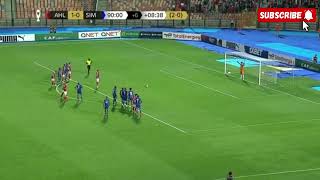 اهداف مباراة الاهلي و سيمبا 20 في دوري ابطال افريقيا عمرو السوليه و ومحمود كهرباء ⚡️ ⚽️ [upl. by Kesia]