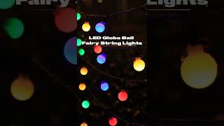 LED Globe Ball String RGB Fairy Lights with USB Power and Remote Control [upl. by Airan]