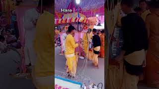 hare krishna hare rama song  hare krishna hare ram gann harekrishna kirton dance shorts song [upl. by Deanne905]