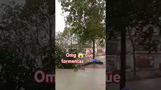 Tormentas eléctricas en la CDMX ⛈️🇲🇽🥹 [upl. by Marala]