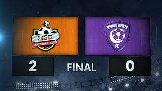 HIGHLIGHTS  NEC FC 20 Wakiso Giants FC  StarTimes UPL MD6 2425 [upl. by Ettennej524]