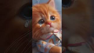 Poor Cat Story  Stay Strong  Meow Meow Sad Song cat catsong cute aicat funny kitten [upl. by Agrippina]