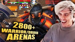 2800 R1 Warrior 2v2 TBC Arena WarriorDruid [upl. by Boar919]