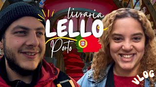 Explorando a Livraria LELLO e um SUPERMERCADO no PORTO [upl. by Glavin]