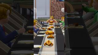 I tried to feed a household of 60 Sims in the Sims 4 thesims4 [upl. by Publus561]