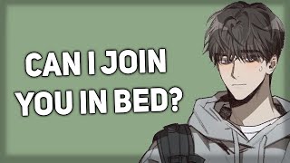 Cuddly boyfriend joins you in bed Sleepy Breathing Sounds ASMR Boyfriend [upl. by Idnib]