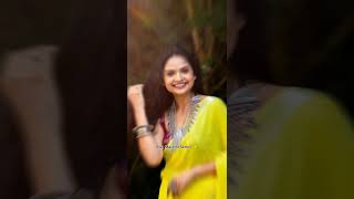 Navratri today colour 💛 star pravah all actors yellow saree cute lookviralshortsnavratri newstar [upl. by Jaco]