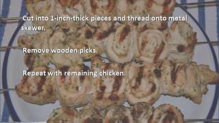 Fabulous Grilled Chicken Spiedini recipe [upl. by Hairym]