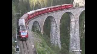 VIADUCTO DE LANDWASSER SUIZA [upl. by Iaoh]