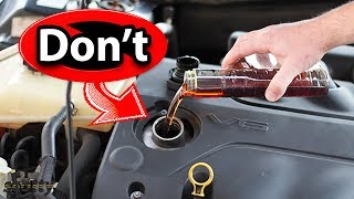 Never Use This Type of Engine Oil Additive in Your Car [upl. by Inalawi]