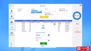 C WinForms  Modern Transport  Bus Booking  Ticketing Management system [upl. by Ander278]