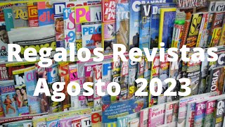 Regalos revistas agosto 2023 [upl. by Alicia719]