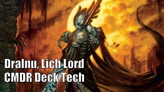 Stephens Dralnu Lich Lord CMDR Deck EDH  Commander  Magic the Gathering [upl. by Ninnetta]