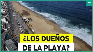 “¡Usted no es dueño de la playa” Polémica por espacios públicos [upl. by Maryly]