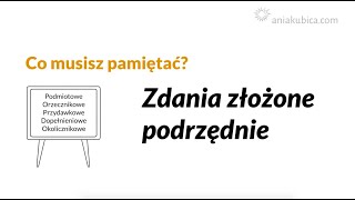 Zdania złożone podrzędnie wykresy [upl. by Isolt]