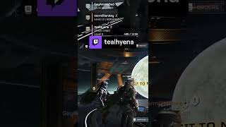 Double Cheeked Up  tealhyena on Twitch helldivers2 lgbtqia enby [upl. by Enelyar]