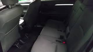 2017 Toyota Highlander SUV  Quick Interior Tour  Rear Seats AC Vents Door Panels Pockets [upl. by Ahsiuqram]