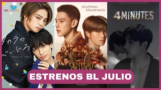 SERIES BL que se Estrenaron en JULIO 2024 ☀️❤️ [upl. by Zoa]