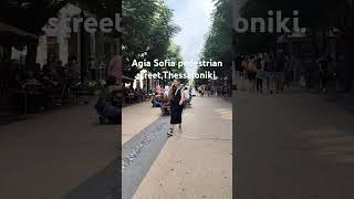 Must do inThessalonikiAgia Sofia pedestrian street travel thessalonikishortvideoshortsshopping [upl. by Liva]