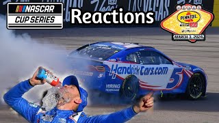 2024 Cup Series Las Vegas Reactions  Pennzoil 400 presented by Jiffy Lube [upl. by Hsirk]