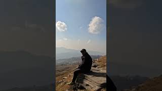 ganga choti Kashmir travel explore nature mountains music [upl. by Idrahs]