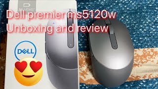 Dell premier ms5120w wireless mouseunboxingampreview🥳🥳 [upl. by Kronfeld]