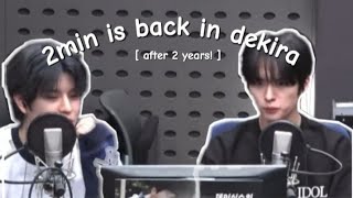 leeknow and seungmin are back on dekira [upl. by Nenerb989]