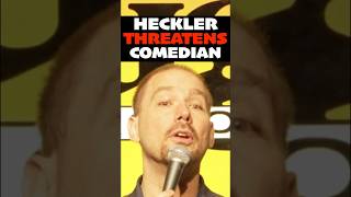 Heckler THREATENS Comedian [upl. by Unity756]