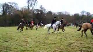 Re Aberford Hunt  Boxing Day 2007  Warmup [upl. by Romain]