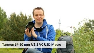 Tamron SP 90 mm f28 Di VC USD Macro  Das beste MakroObjektiv bis 500 Euro [upl. by Eseela]