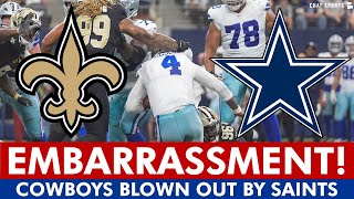 EMBARRASSING Cowboys vs Saints INSTANT REACTION To Defensive NoShow In NFL Week 2 BLOWOUT [upl. by Dent]