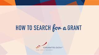 Intro to Grantsgov  How to Search for a Federal Grant [upl. by Baniez]