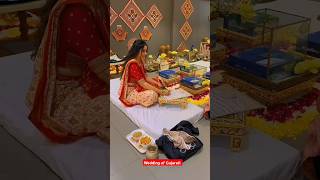 કંકોત્રી લેખન🌸 wedding lagan ladaki rasam weddingceremony weddingritual shots trending [upl. by Vance256]