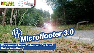 BMW R1250R  Zusatzscheinwerfer WunderlichGmbH Microflooter 30  motovlog 122  keine Anleitung [upl. by Stclair512]