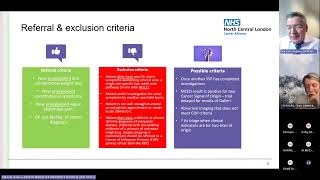 GP webinar on using the NonSpecific Symptoms NSS Pathway [upl. by Tnomel]