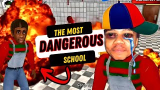 This Kindergarten Is So Chaotic  Old School School Simulator [upl. by Urban865]