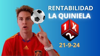 La Quiniela Pronósticos 21924  Santi Los Mejores Pronósticos de La Quiniela [upl. by Areik76]