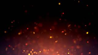 Golden Fire Particles Overlay [upl. by Dido]