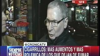 Subió nuevamente el precio de los cigarrillos [upl. by Lorilee]