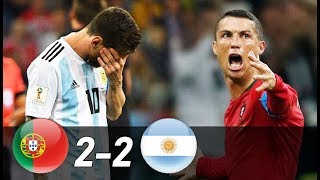 Portugal vs Argentina 22  All Goals amp Extended Highlights Last Matches [upl. by Lehman]