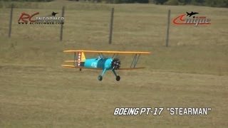 Unique Models Boeing PT17 Build Guide by RCINFORMERCOM [upl. by Enirehtac]