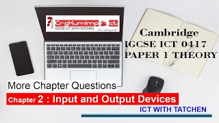 IGCSE ICT Chapter 2 More Past Questions [upl. by Entirb149]