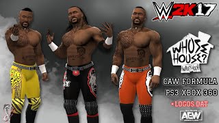 WWE 2K17 SWERVE STRICKLAND 3 ATTIRES FORMULA XBOX 360PS3LOGODAT [upl. by Iztim]