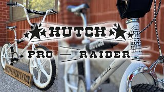 HUTCH PRO RAIDER OLD SCHOOL BMX BUILD  HARVESTER BIKES [upl. by Aikem]