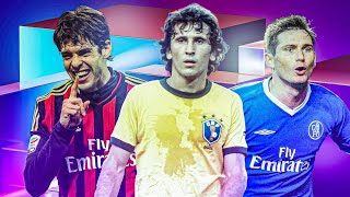 Top 9 Best GoalScoring Midfielders of AllTime 🤩🤯🔥shorts viral edit trending football [upl. by Gelman]