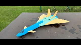 Project Flight Firefox Twin40 EDF 3D printed plane PTIKYLE Movie Firefox Clint Eastwood [upl. by Emoryt780]