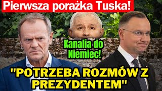 Pierwsza porażka Rządu Tuska quotPotrzeba rozmów z prezydentemquot [upl. by Patton]